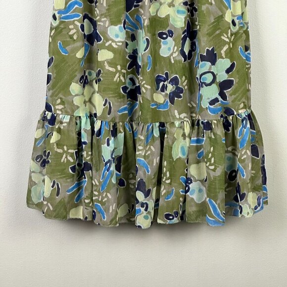 Aritzia Wilfred Laken Short Sleeve Floral Dress - Picture 8 of 13